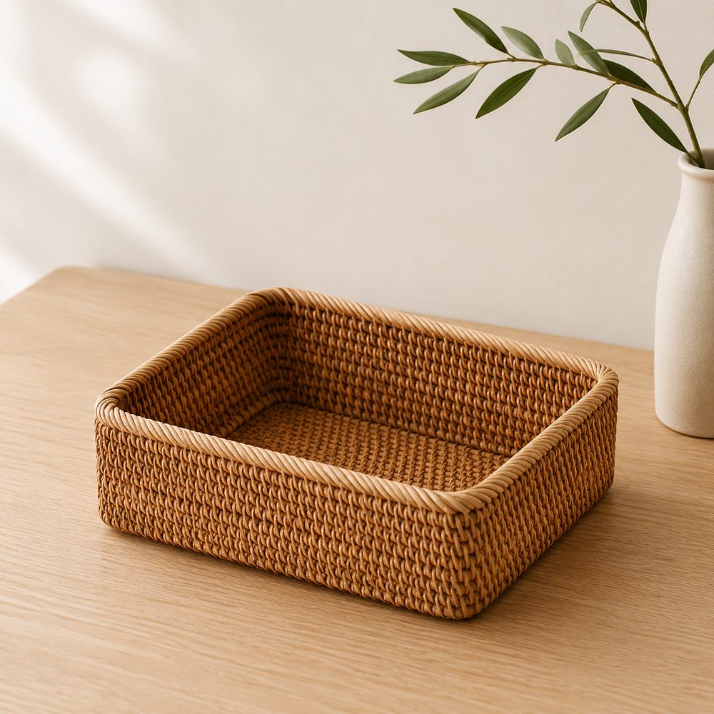 Rattan Storage Basket